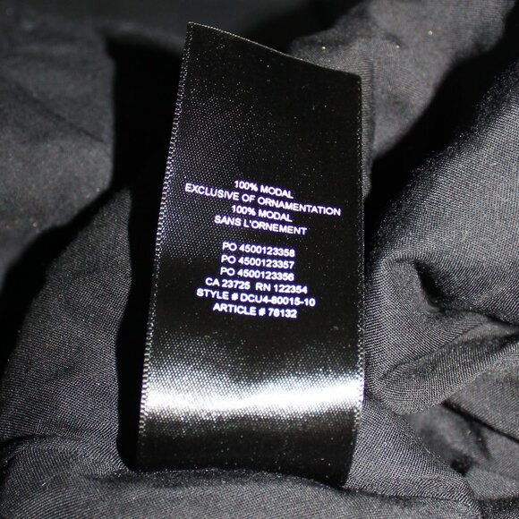 Aritzia Wilfred Sidonie  Black mini Dress women's size Medium - Picture 8 of 9